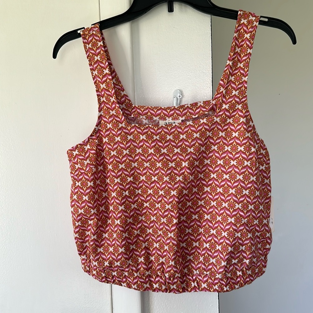 Cropped Tank Halter Top Shirt Blouse